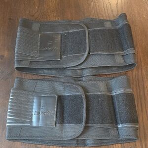 Letsfit Large Black Waist Trainer 2pc